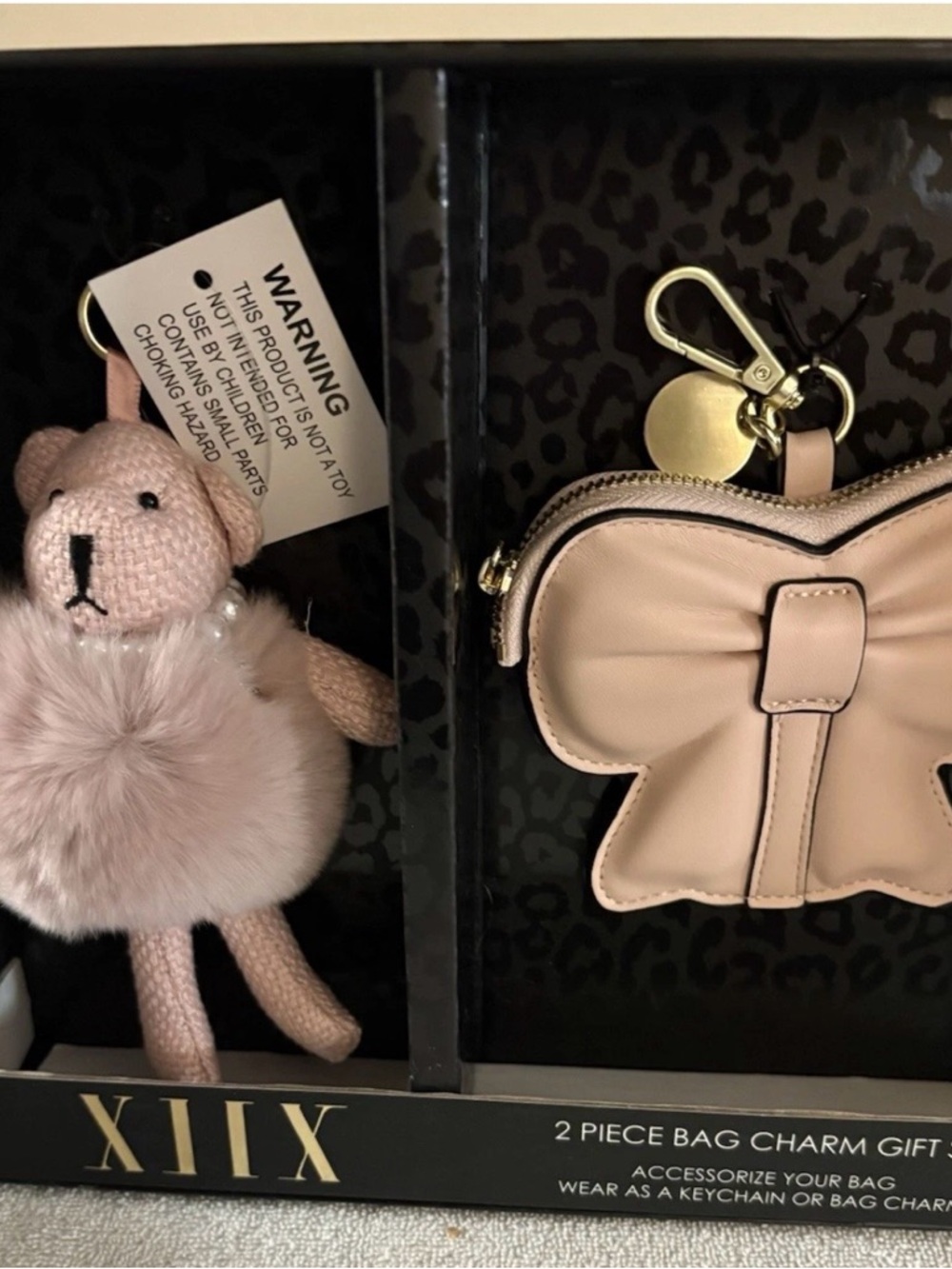New in Box – Collection XIIX 2-Piece Bag Charm & Accessory Gift Set
